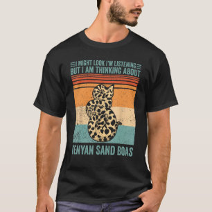 T-shirt Il Serait Possible D'Écouter La Pensée Kenyane San