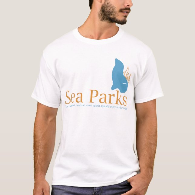 T-shirt IL serrent des parcs de mer (Devant)