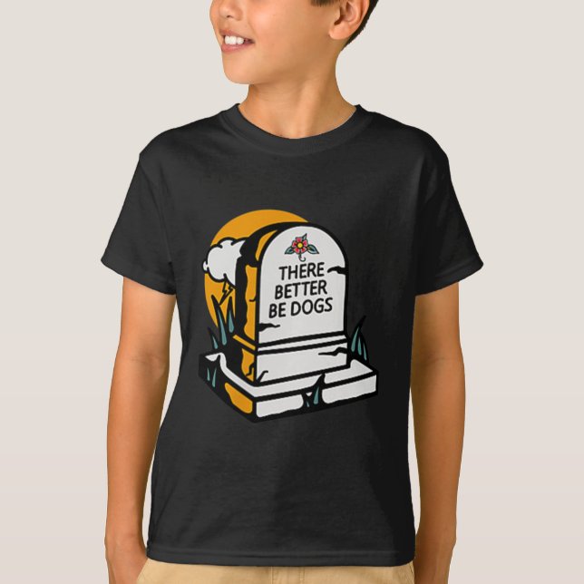 T-shirt Il Vaut Mieux Y Avoir Des Chiens _ Amoureux des ch (Devant)