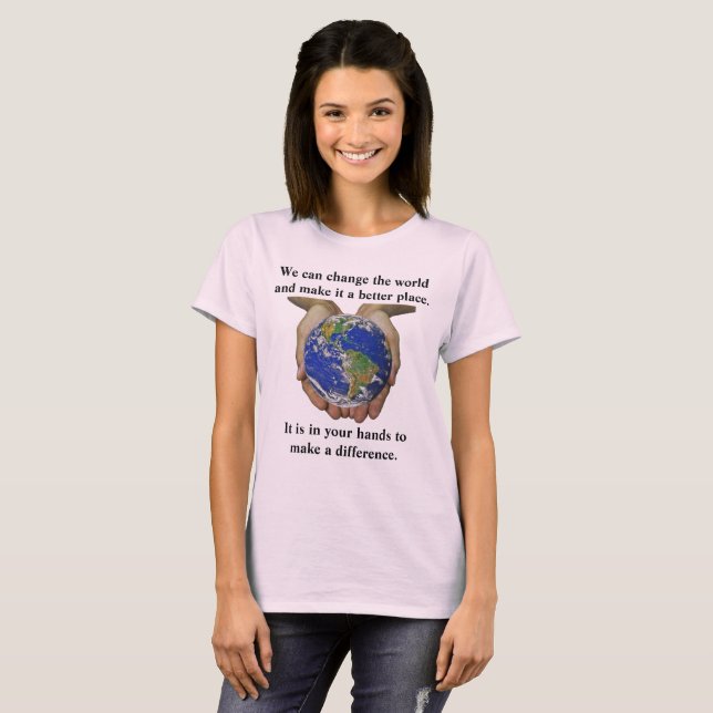 T-shirt Il vous appartient de faire la différence. (Devant entier)