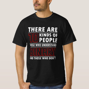 T-shirt Il y a 10 sortes de gens