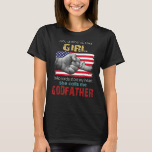 T-shirt Il Y A Cette Fille Qu'Elle M'Appelle Parrain 4 De 