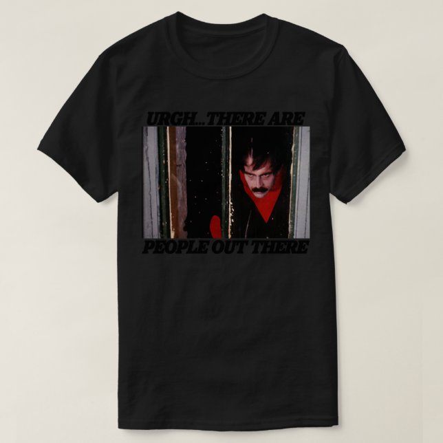 T-shirt Il Y A Des Gens Là-Bas (Design devant)