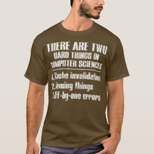 T-shirt Il Y A Deux Choses Difficiles Dans Le Prem Informa