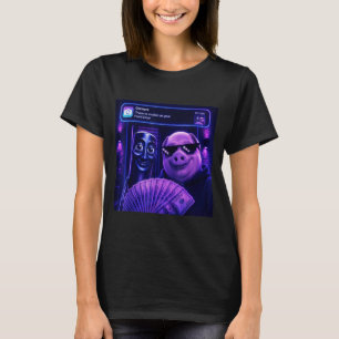 T-shirt Il y a du mouvement à l'avant Tung Tung Tung Sahur