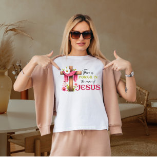 T-shirt Il y a du pouvoir au nom de Jésus