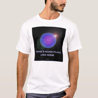 T-shirt Il y a endroit nano comme la maison (2)