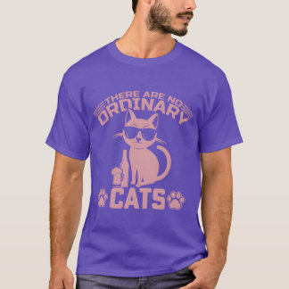 T-shirt il y a maintenant des amis de chats ordinaires