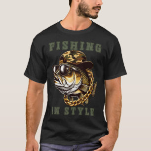 T-shirt Il y a plus de choses dans la vie que la pêche drô