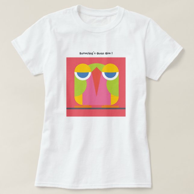 T-shirt Il y a quelque chose à donner ! (Design devant)