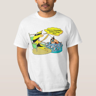 T-shirt Il y a quelque chose plutôt de poisson ici
