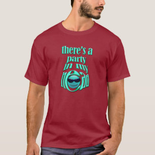 T-shirt Il y a une fête dans ma tête