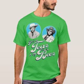 T-shirt Il y a une larme dans ma bière