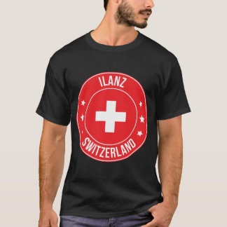 T-shirt Ilanz, ville de Suisse