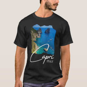 T-shirt Île de Capri Capri Italie Capri Souvenir