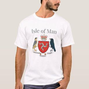 T-shirt Île de Man/Armoiries