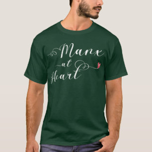 T-shirt Île de Man Manx au coeur Tee - shirt