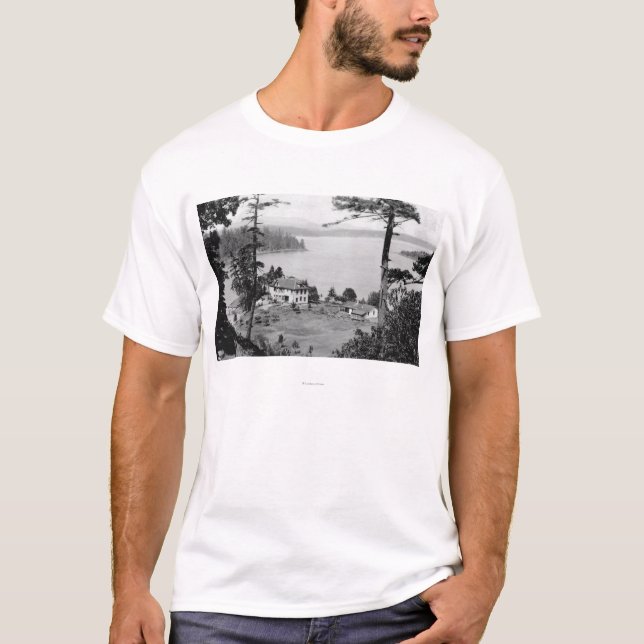 T-shirt Île de San Juan, WAGuam une photographie de vue de (Devant)