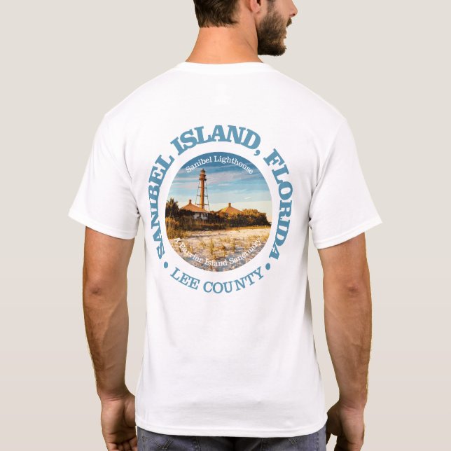 T-shirt Île de Sanibel (C) (Dos)