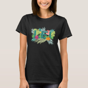 T-shirt Ile d'Hawaï Lei Hawaii Pineappy Tiki