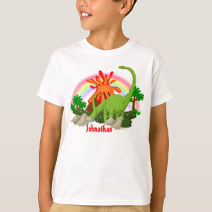 T-shirt Île d'imaginaire de Dinosaur do-it-yourself nom vo