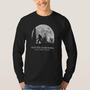 T-shirt Île Mackinac Michigan Plus Grande Cachée Et Cherch