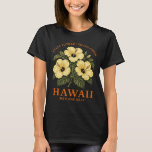 T-shirt Île Sunshine Hawaiian Hibiscus