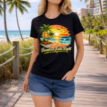 T-shirt Île Tropicale, les Vacances sont Merveille