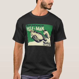 T-shirt Île vintage de l'homme