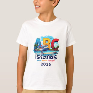 T-shirt Îles Abc Aru Bonaire Curacao Croisière Vacances 20