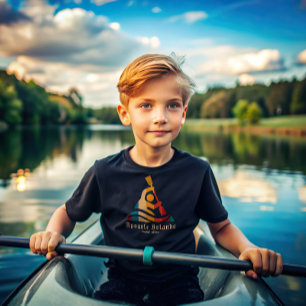 T-shirt Iles Apôtres Rétro Kayak