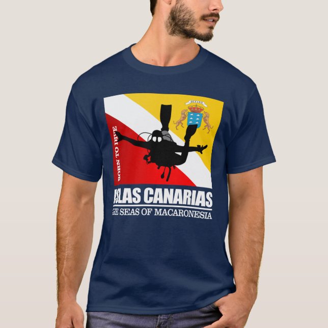 T-shirt Îles Canaries DF2 (Devant)