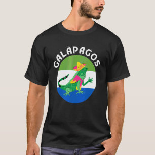 T-shirt Îles Galapagos Équateur Iguane Islas Galapagos 2