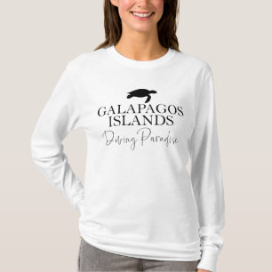 T-shirt Îles Galapagos Plongée Tortue de mer