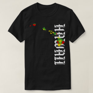 T-SHIRT ÎLES KANAKA MAOLI HAWAII