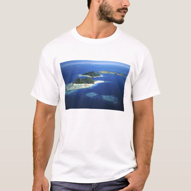 T-shirt Iles Monuriki, Monu et Yanuya, Mamanuca (Devant)