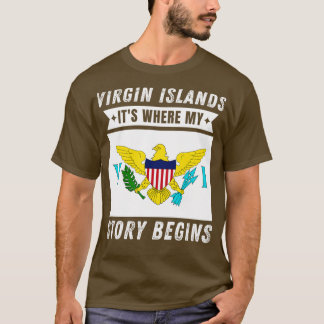 T-shirt Îles Vierges