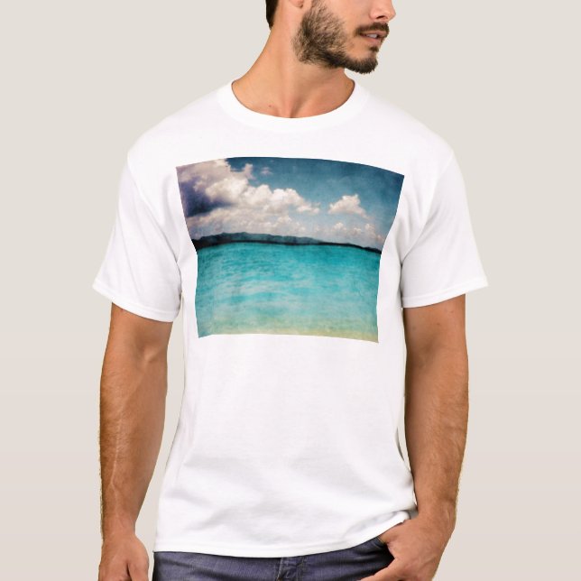 T-shirt Îles Vierges britanniques des Caraïbes (Devant)