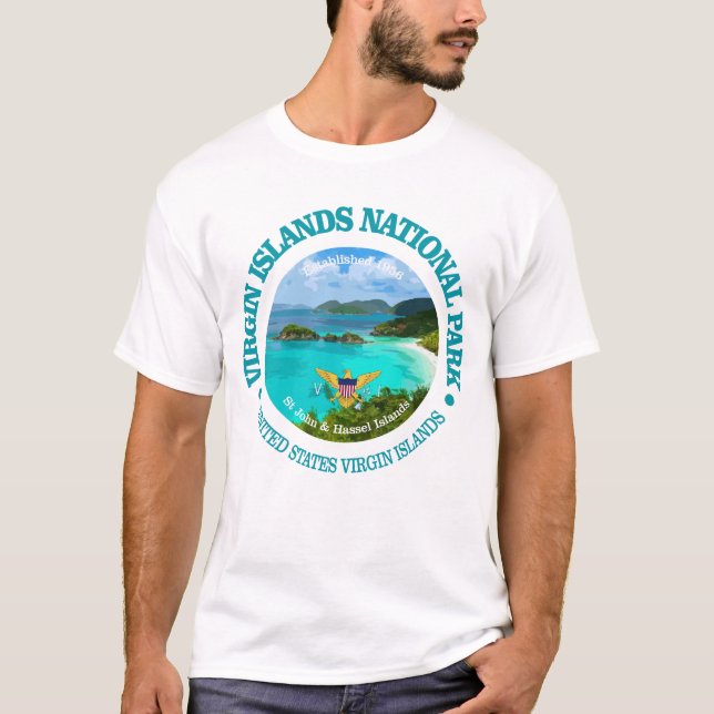 T-shirt Îles Vierges NP (Devant)