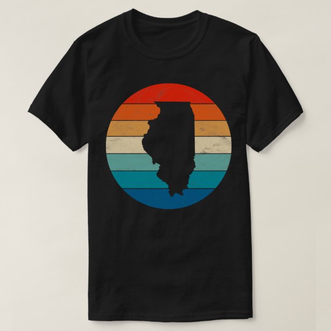 T-shirt Illinois (Design devant)
