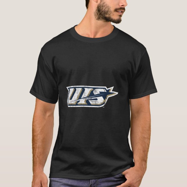 T-shirt Illinois Springfield Uis Prairie Étoiles désorgani (Devant)