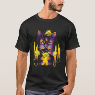 T-shirt Illuminati Chat Satanique