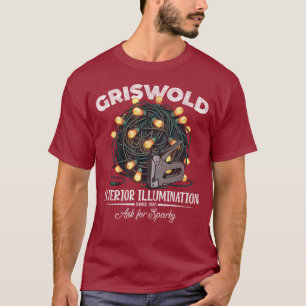 T-shirt Illumination externe Griswold - Noël