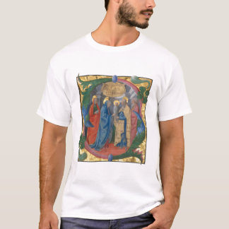 T-shirt Illumination manuscrite, lettre S, 15e siècle 2