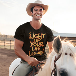 T-shirt Illuminez Votre Vie Littéralement