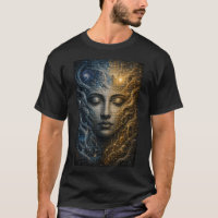 T-Shirt Illusion de Mosaïque Infinie
