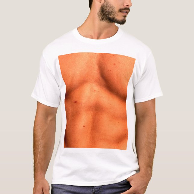 T-shirt illusion musculaire (Devant)