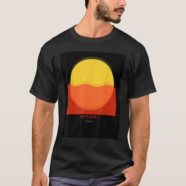 T-shirt Illusion optique (Devant)