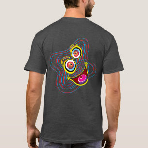 T-shirt Illusion Optique Des Yeux Drôle