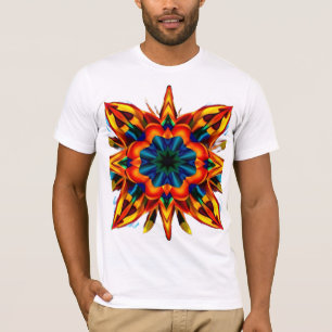 T-shirt Illusion optique géométrique hypnotique